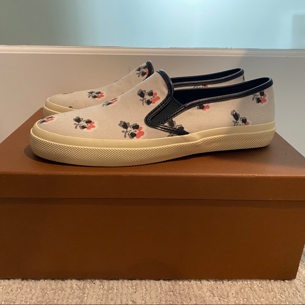 COACH Chrissy Floral GRN CNVS shoes
